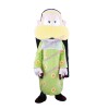 Devout Priest In Nightgown Mascot Costume