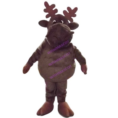 Big-bellied Elk Mascot Costume For Outdoor Activities