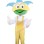 Youthful Frog Wearing Mask Mascot Costume