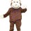 Peaceful Smiling Monkey Mascot Costume