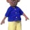 Plush Black Homer Simpson Mascot Costume