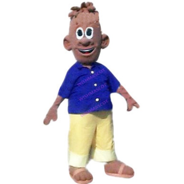 Plush Black Homer Simpson Mascot Costume