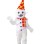 Snowman With Grid Hat Mascot Costume