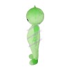 Green Doll With Only Eyes Mascot Costume