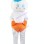 White Cloud Baby In Briefs Mascot Costume
