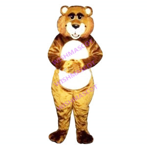 Conservative Brown Bear Mascot Costume