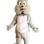 Stunned Large Bulldog Mascot Costume