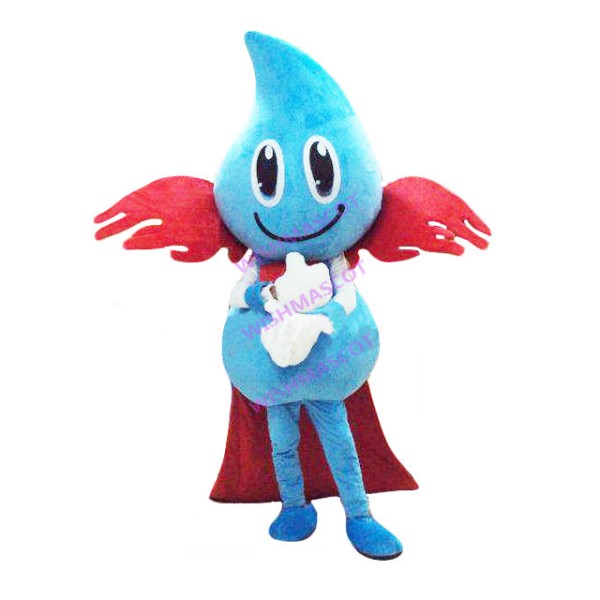 Water Drop Mascot Costume For Supermarket Activities