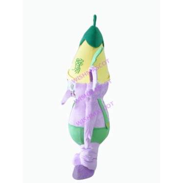 Elephant With Daffodils Above Head Mascot Costume