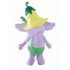 Elephant With Daffodils Above Head Mascot Costume