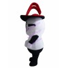 Elite Cat With Red Tie Mascot Costume