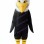 Strong Eagle With Gritted Teeth Mascot Costume