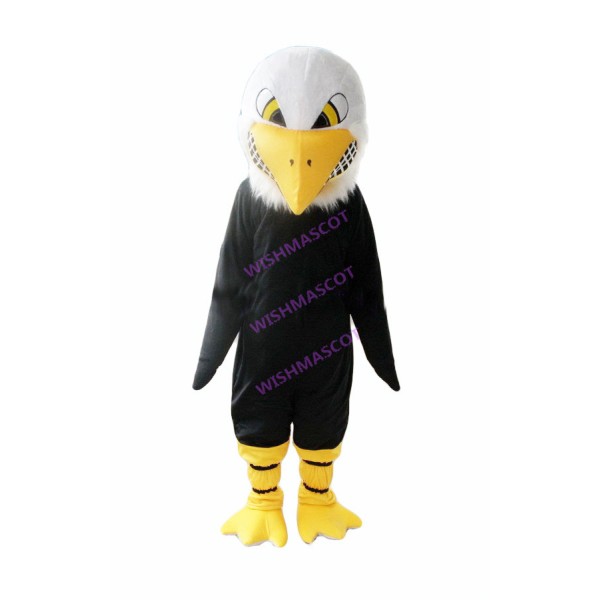 Strong Eagle With Gritted Teeth Mascot Costume