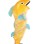Jumping Golden Carp Mascot Costume