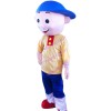 Hip-hop Boy In Baseball Cap Mascot Costume