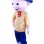 Hip-hop Boy In Baseball Cap Mascot Costume