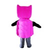 Purple Demon With Cloak Mascot Costume