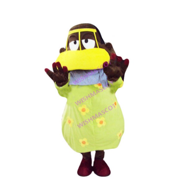 Black Man With Veil Mascot Costume
