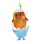 Wooden Barrel In Eggshell Mascot Costume