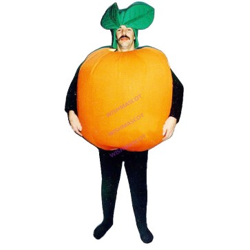 Plump Orange Mascot Costume