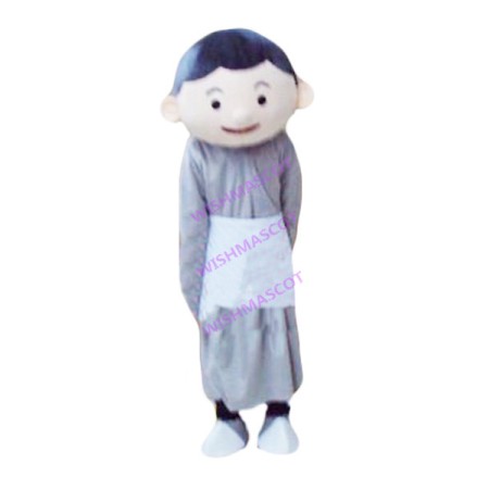 Ancient Student With Corset Mascot Costume