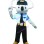 Policeman Koala In Uniform Mascot Costume