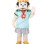 Monkey With Sun Medal Mascot Costume