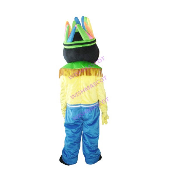 Indian Chief Monkey Mascot Costume