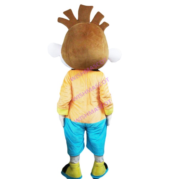 Monkey King In Jumpsuit Mascot Costume