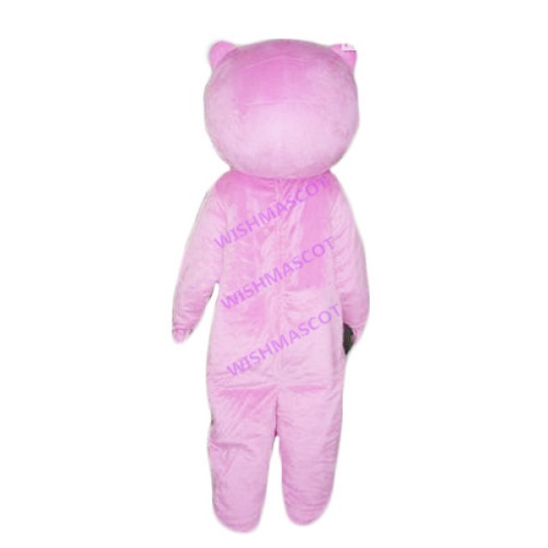 Pink & White Little Pig Mascot Costume