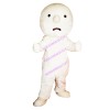 White Snowman Mascot Costume