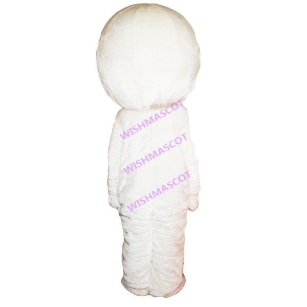 White Snowman Mascot Costume