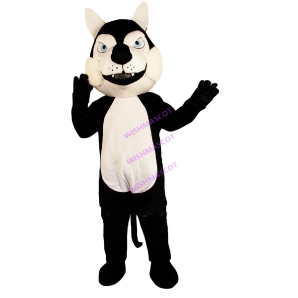Wicked Evil Wolf Mascot Costume