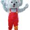 Gray Koala Kid Mascot Costume In Good Mood