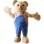 Blessed Bear Mascot Costume Wearing Pants