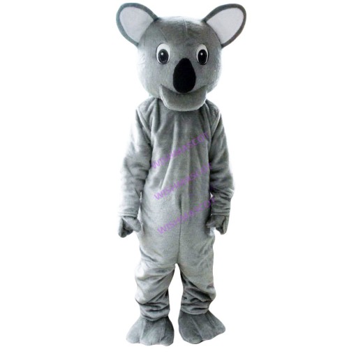 Compassionate Gray Koala Mascot Costume