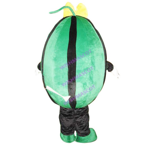 Watermelon With Yellow Bow Mascot Costume