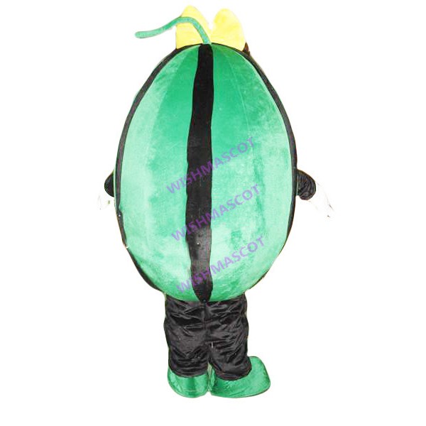 Watermelon With Yellow Bow Mascot Costume