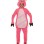 Faceless Pink Pig Mascot Costume