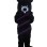 Naughty Playful Black Bear Mascot Costume