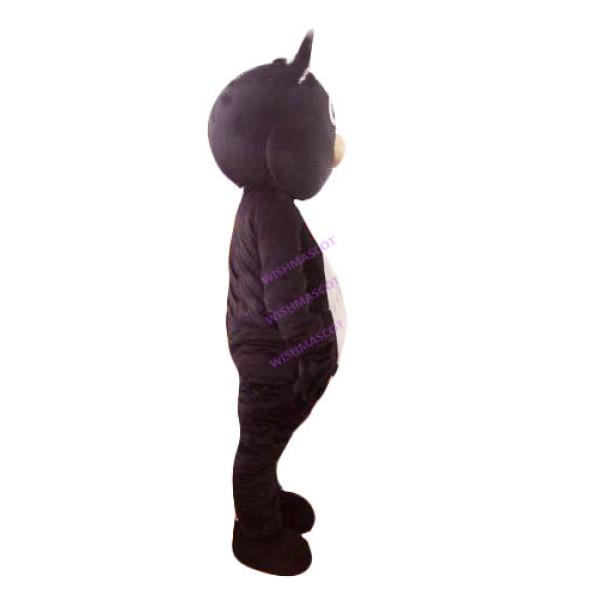 Mischievous Black Pig Mascot Costume