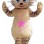 Favorite Pink Star Cat Mascot Costume