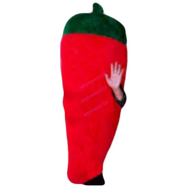 Whole Large Red Pepper Mascot Costume