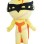 Yellow Mask Man Mascot Costume