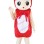 Strawberry Girl With Big Eyes Mascot Costume