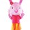 Pleased Flower Rabbit Mascot Costume