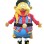 Excitedly Welcome King Mascot Costume
