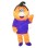 Optimistic Orange Plush Man Mascot Costume