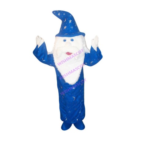 Respected Old Wizard Mascot Costume