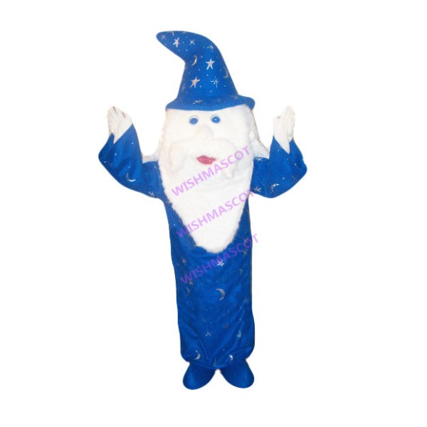 Respected Old Wizard Mascot Costume
